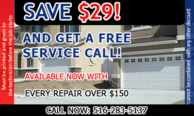 Garage Door Repair Port Washington coupon - download now!